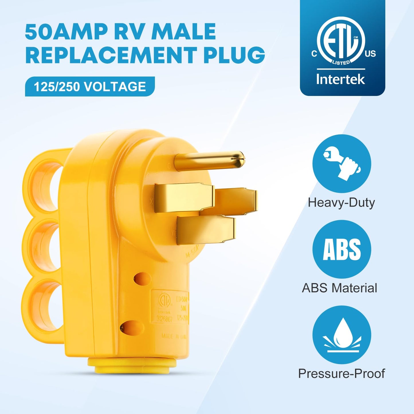 Kohree 50 Amp RV Replacement Plug