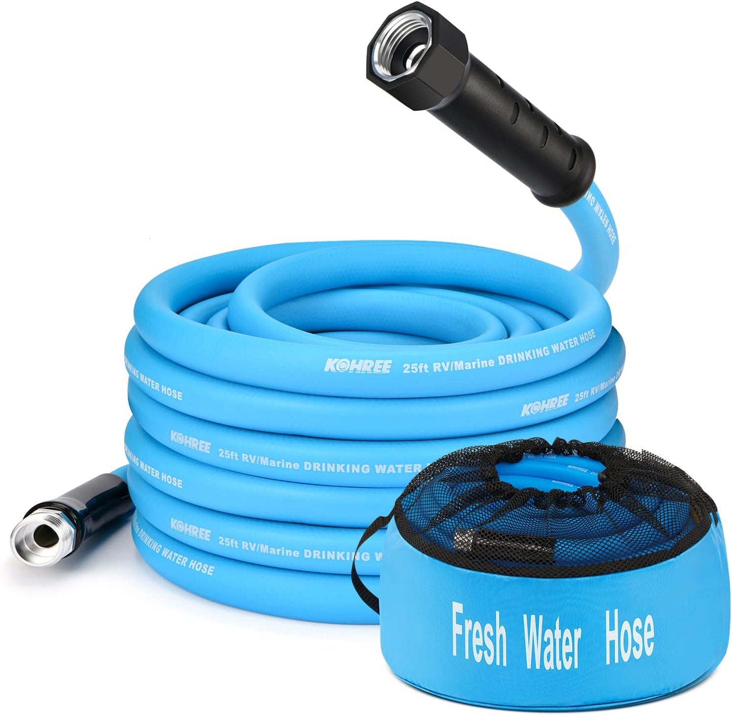 Kohree RV Water Hose with Storage Bag