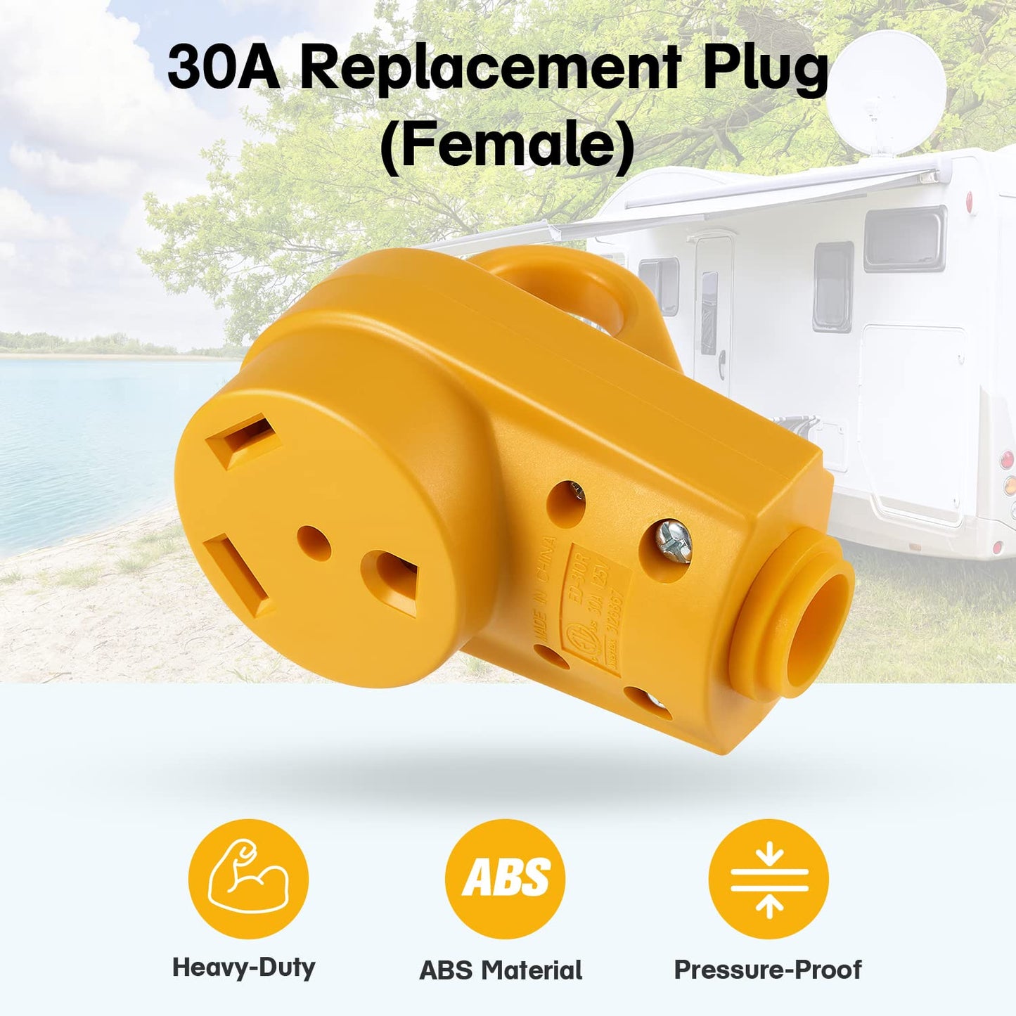 Kohree 30 Amp RV Replacement Plug