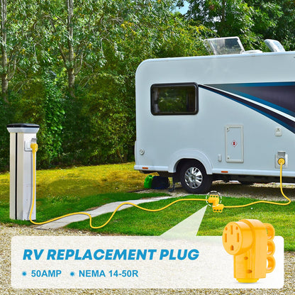 Kohree 50 Amp RV Replacement Plug